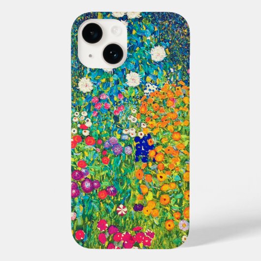 Blumengarten, Gustav Klimt Case-Mate iPhone Hülle (Rückseite)