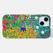 Blumengarten, Gustav Klimt Case-Mate iPhone Hülle (Rückseite (Horizontal))