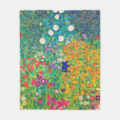 Blumengarten, Gustav Klimt Fleecedecke (Vorderseite)