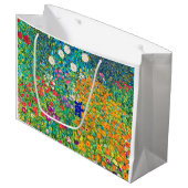 Blumengarten, Gustav Klimt Große Geschenktüte (Vorderseite Schrägansicht)