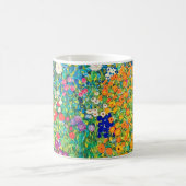Blumengarten, Gustav Klimt Kaffeetasse (Mittel)