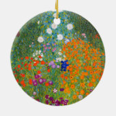 Blumengarten | Gustav Klimt Keramik Ornament (Hinten)