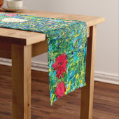 Blumengarten, Gustav Klimt Kurzer Tischläufer (Beispiel)