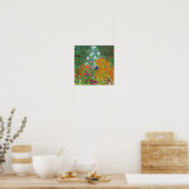 Blumengarten | Gustav Klimt Poster (Küche)