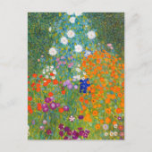 Blumengarten | Gustav Klimt Postkarte (Vorderseite)