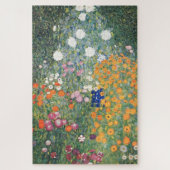 Blumengarten Gustav Klimt Puzzle (Vertikal)