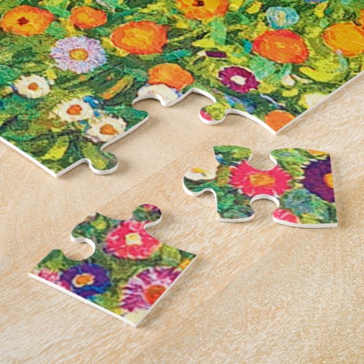 Blumengarten, Gustav Klimt Puzzle (Seite)