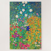 Blumengarten, Gustav Klimt Puzzle (Vertikal)