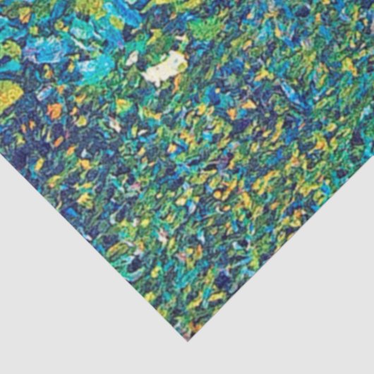 Blumengarten, Gustav Klimt Seidenpapier (Ausschnitt)