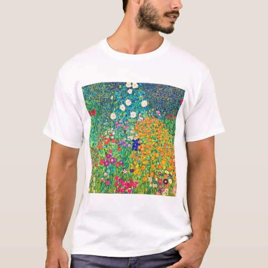Blumengarten, Gustav Klimt T-Shirt (Vorderseite)