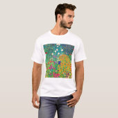 Blumengarten, Gustav Klimt T-Shirt (Vorne ganz)