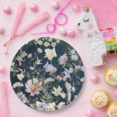 Blumengarten Hochzeit Pappteller (Party)