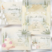 Blumengarten-Hochzeit  Save The Date
