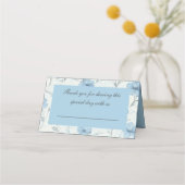 Blumengarten Hochzeitsfeier Platzkarte (Vorderseite)