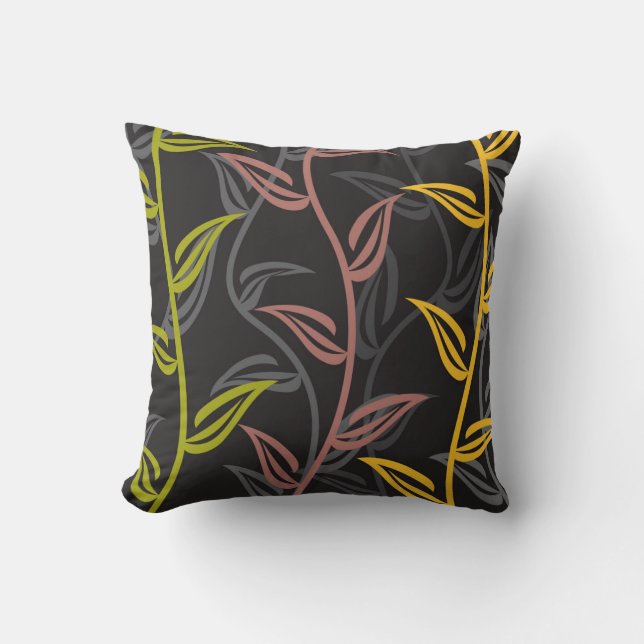 Blumengarten im Sommer Kissen (Vorderseite)