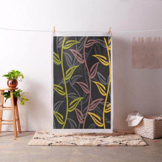 Blumengarten im Sommer Stoff (Beispiel)