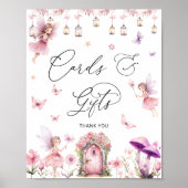 Blumengarten Karten und Geschenke Poster (Vorne)