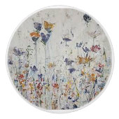 Blumengarten Keramikknauf (Vorderseite)