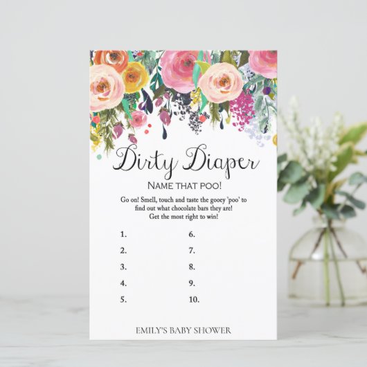 Blumengarten Kinderduschenspiel (Stehend Vorderseite)