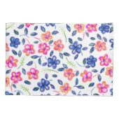 Blumengarten Kissenbezug (Rückseite-Links)