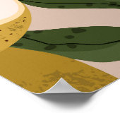 Blumengarten: Kleine Niedliche Florale Poster (Ecke)