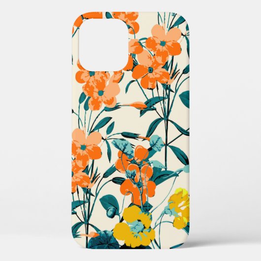 Blumengarten. Kleine Niedliche Florale und Zweigst Case-Mate iPhone Hülle (Rückseite)