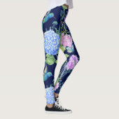 Blumengarten-Kolibri-Libelle Legging Leggings (Rechts)