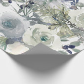 Blumengarten Kunst Geschenkpapier (Ecke)