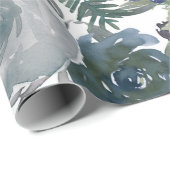 Blumengarten Kunst Geschenkpapier (Rolleneckpunkt)