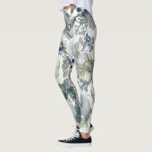 Blumengarten Kunst Leggings (Links)