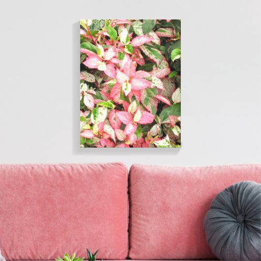 Blumengarten Kunst Leinwanddruck (Insitu (Wohnzimmer))