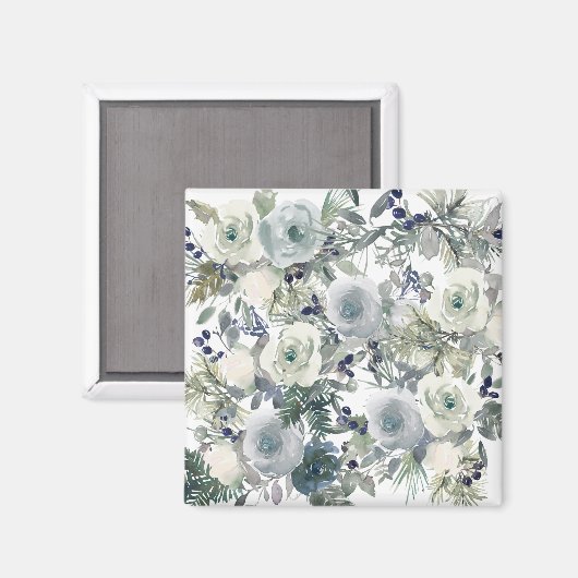 Blumengarten Kunst Magnet (Vorderseite/Rückseite)