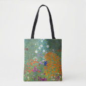 Blumengarten Landschaft Gustav Klimt Tasche (Vorderseite)