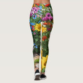Blumengarten Leggings (Rückseite)