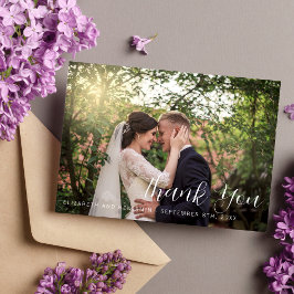 Blumengarten Lila Violet Lavender Vielen Dank Dankeskarte