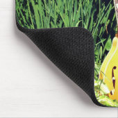 Blumengarten Mandolin und Iris Mousepad (Ecke)