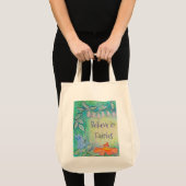 Blumengarten Märchen Kunst, Tragetaschen (Vorderseite (Produkt))
