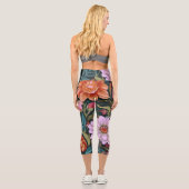 Blumengarten Mirage Capri Leggings (Rückseite)