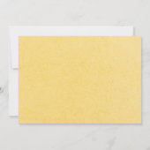 Blumengarten mit Babydusche Einladung (Rückseite)