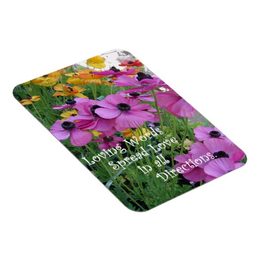 Blumengarten mit Inspiration Magnet (Rechte Seite)