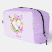 Blumengarten Monogram Herpink Waschbeutel (Rechte Ecke)