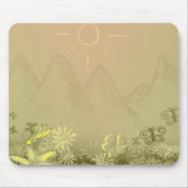 Blumengarten Mousepad (Vorne)