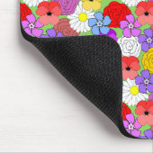 Blumengarten Mousepad (Ecke)