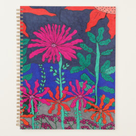 Blumengarten Nachtszene Planer