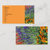 Blumengarten Natur Visitenkarte (Vorne/Hinten)