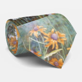 Blumengarten Neck Tie "Wild Blume Field" Krawatte (Gerollt)