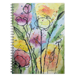 Blumengarten Notizblock