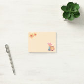 Blumengarten-Notizen Post-it Klebezettel (Büro)