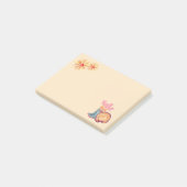 Blumengarten-Notizen Post-it Klebezettel (angewinkelt)