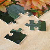 Blumengarten Orange dahlia Puzzle (Seite)